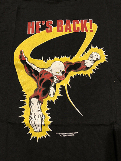 Byrne Robotics: HE’S BACK! (80’s Alpha Flight shirt)